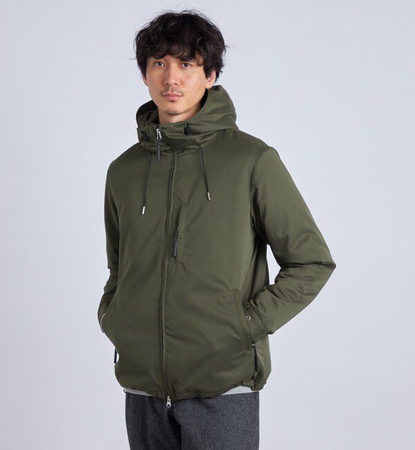 SHIPS any「SHIPS any:  ユーティリティー ZIPポケット 中綿マウンテンパーカー 24FW◇」|ブルゾン・スタジャン|