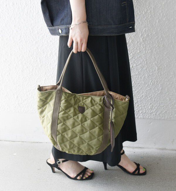 SHIPS any「【SHIPS any別注】Folna: 2WAY キルティング バッグ」|トートバッグ|