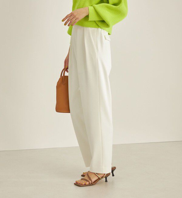 SHIPS for women「〈手洗い可能〉2タック ジョーゼット テーパード パンツ ◇ 」|その他|