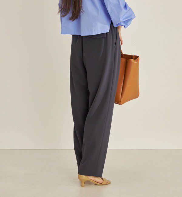 SHIPS for women「〈手洗い可能〉2タック ジョーゼット テーパード パンツ ◇ 」|その他|