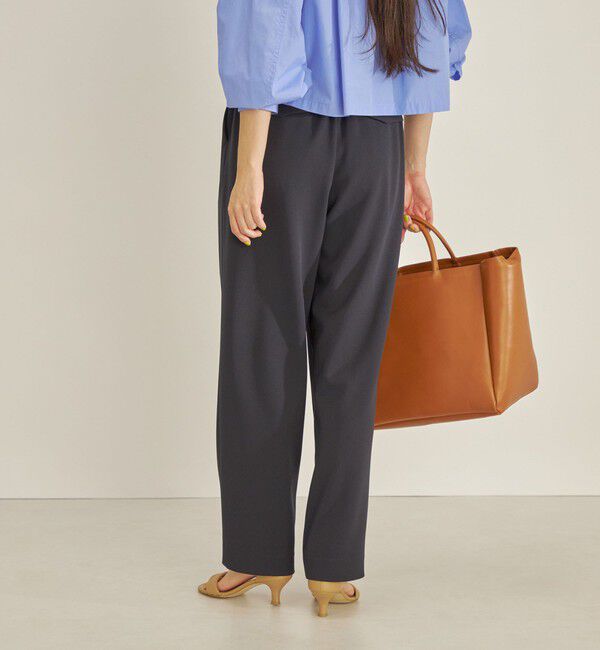 SHIPS for women「〈手洗い可能〉2タック ジョーゼット テーパード パンツ ◇ 」|その他|