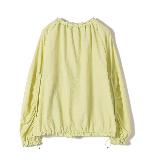 SHIPS for women「〈手洗い可能/撥水加工〉ナイロン ギャザー ショート ブルゾン ◇」|ブルゾン・スタジャン|