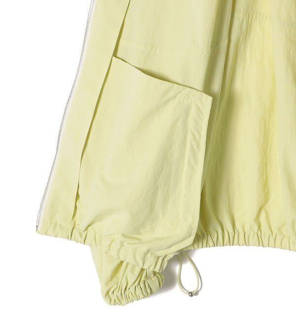 SHIPS for women「〈手洗い可能/撥水加工〉ナイロン ギャザー ショート ブルゾン ◇」|ブルゾン・スタジャン|