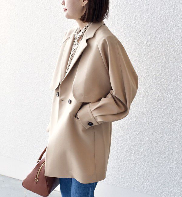 SHIPS for women「*〈手洗い可能〉3WAY（ジレ・ボレロ）スプリングコート ◇」|その他|