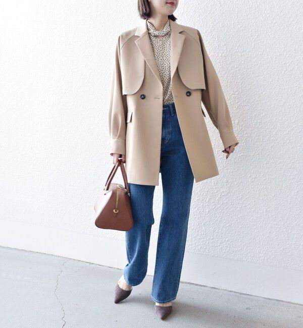 SHIPS for women「*〈手洗い可能〉3WAY（ジレ・ボレロ）スプリングコート ◇」|その他|