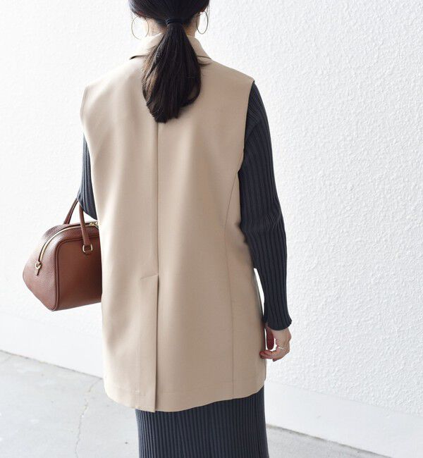 SHIPS for women「*〈手洗い可能〉3WAY（ジレ・ボレロ）スプリングコート ◇」|その他|