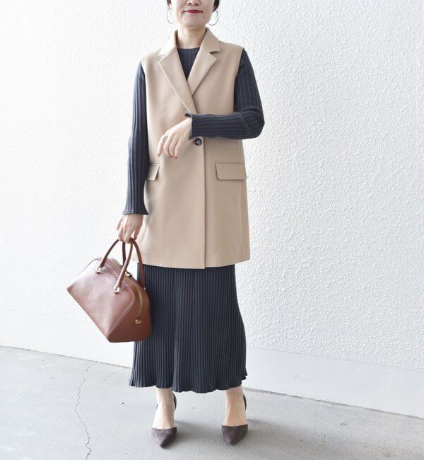 SHIPS for women「*〈手洗い可能〉3WAY（ジレ・ボレロ）スプリングコート ◇」|その他|