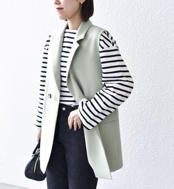 SHIPS for women「*〈手洗い可能〉3WAY（ジレ・ボレロ）スプリングコート ◇」|その他|