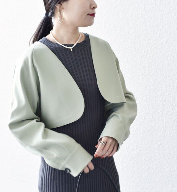 SHIPS for women「*〈手洗い可能〉3WAY（ジレ・ボレロ）スプリングコート ◇」|その他|