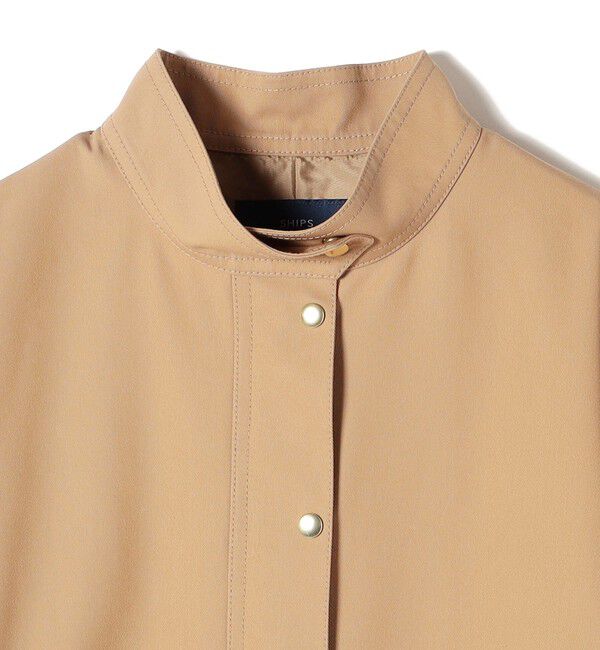 SHIPS for women「強撚 ギャバ スタンドカラー ハーフ コート ◇」|その他|