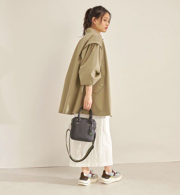 SHIPS for women「強撚 ギャバ スタンドカラー ハーフ コート ◇」|その他|