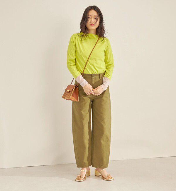 SHIPS for women「【SHIPS別注】Odub:〈洗濯機可能〉ミリタリー ワイド パンツ◇」|その他|