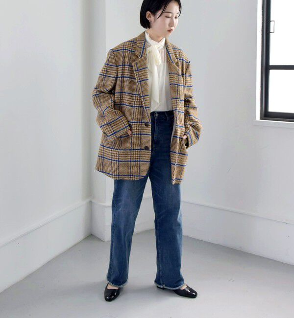 quaranciel「quaranciel:〈洗濯機可能〉チュール シアー ボウタイ プルオーバー」|Tシャツ・カットソー|