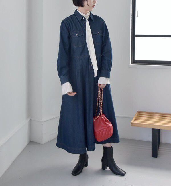 quaranciel「quaranciel:〈洗濯機可能〉チュール シアー ボウタイ プルオーバー」|Tシャツ・カットソー|