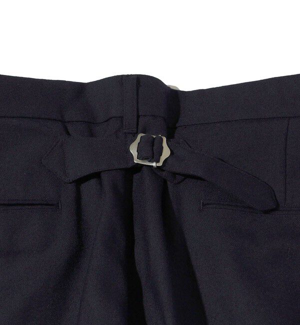 SHIPS「Southwick: Gate Label ウール 1プリーツ パンツ」|チノ|