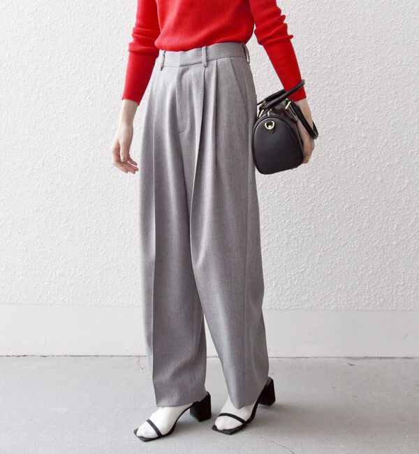 SHIPS any「SHIPS any: 〈洗濯機可能〉アイビー タック パンツ 2」|その他|