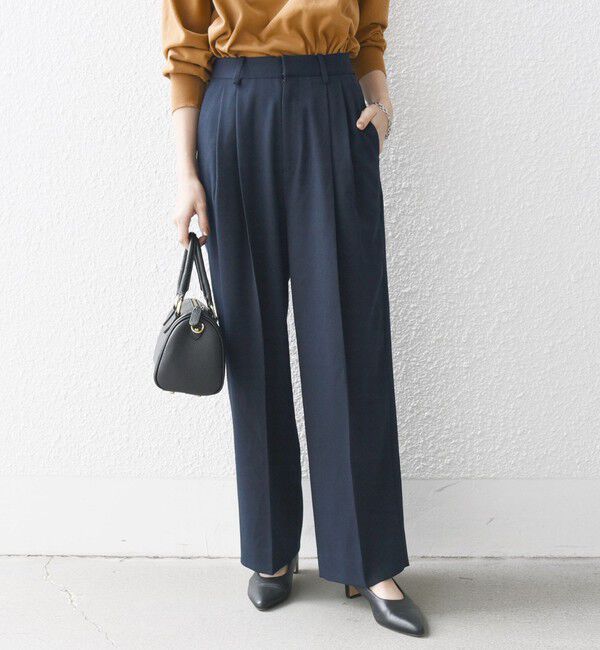 SHIPS any「SHIPS any: 〈洗濯機可能〉アイビー タック パンツ 2」|その他|