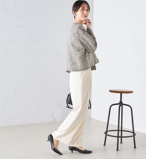 SHIPS for women「〈手洗い可能〉強撚 へビー ツイル ストレート パンツ 24SS ◇」|その他|