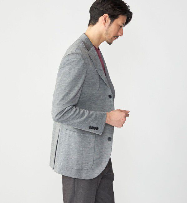 SHIPS「SHIPS: 〈手洗い可能〉ラミー ジャージー ジャケット」|テーラードジャケット|