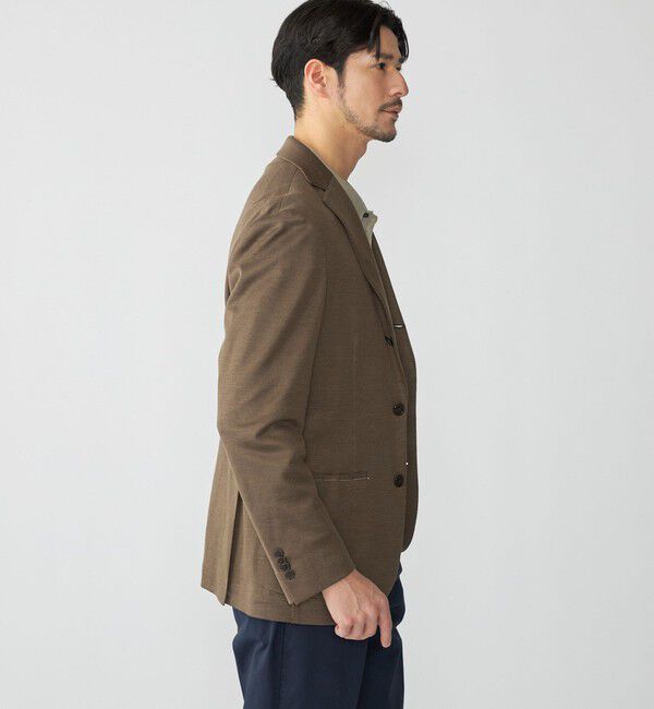 SHIPS「SHIPS: 〈手洗い可能〉ラミー ジャージー ジャケット」|テーラードジャケット|