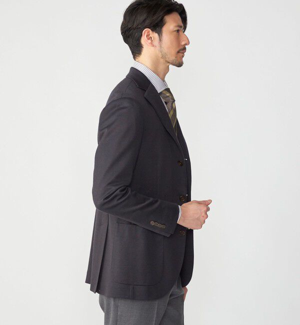 SHIPS「SHIPS: 〈手洗い可能〉ラミー ジャージー ジャケット」|テーラードジャケット|