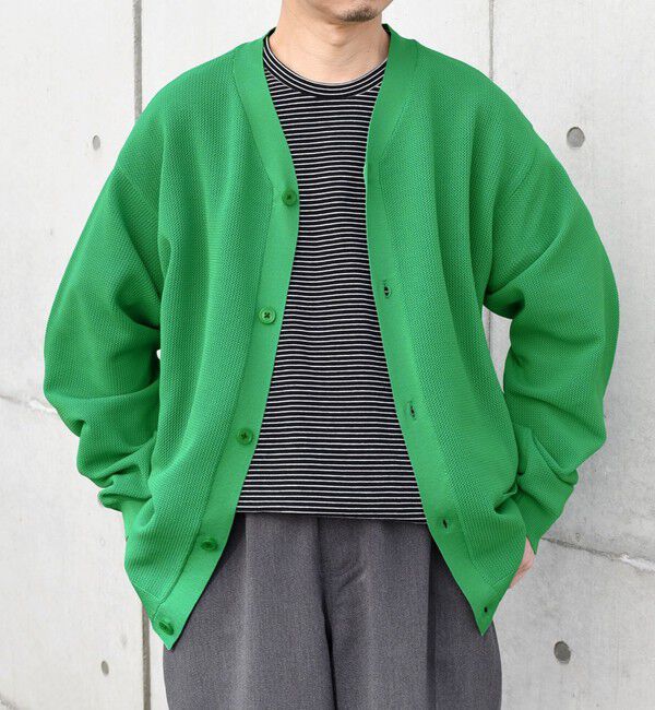 SHIPS any「SHIPS any: 〈手洗い可能・軽量〉 シャロー Vネック スポンディッシュ カーディガン◇」|カーディガン|