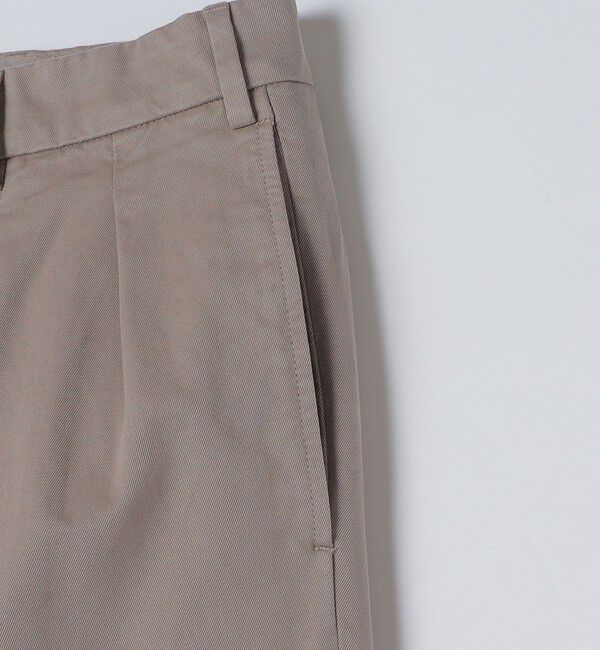 SHIPS「ATELIER ZINS: BAC J コットン スラックス」|スラックス|