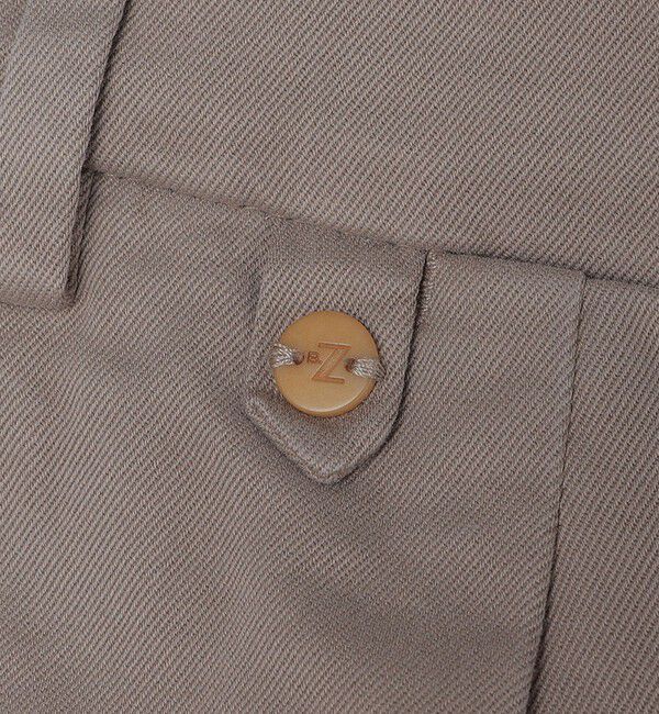 SHIPS「ATELIER ZINS: BAC J コットン スラックス」|スラックス|