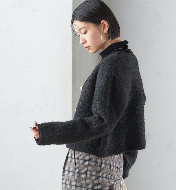 SHIPS for women「〈手洗い可能〉メタル釦 パイル ジャケット」|その他|