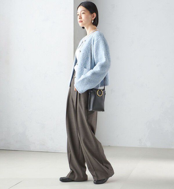 SHIPS for women「〈手洗い可能〉メタル釦 パイル ジャケット」|その他|