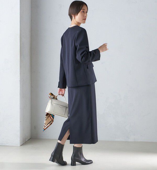 SHIPS for women「ストレッチ ツイル プルオーバー ジャケット(セットアップ対応)」|その他|