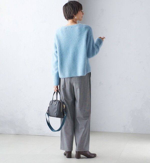 SHIPS for women「〈手洗い可能〉両面起毛 ドロスト パンツ」|その他|