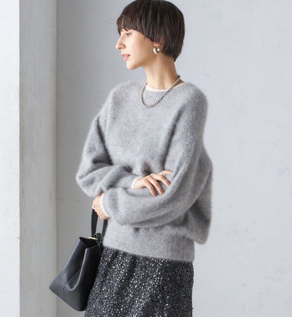 SHIPS for women「杢 FOX クルーネック プルオーバー」|ニット・セーター|