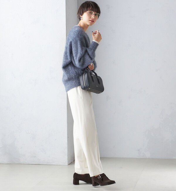 SHIPS for women「杢 FOX クルーネック プルオーバー」|ニット・セーター|