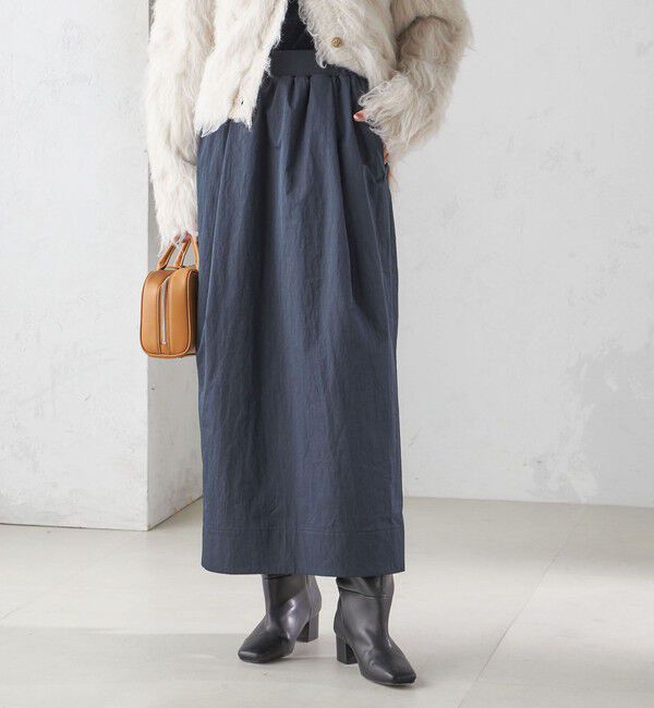 SHIPS for women「タフタ コクーン スカート」|スカート|