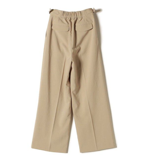 SHIPS for women「〈手洗い可能〉Asami 麻調合繊 2タック ワイドパンツ」|その他|