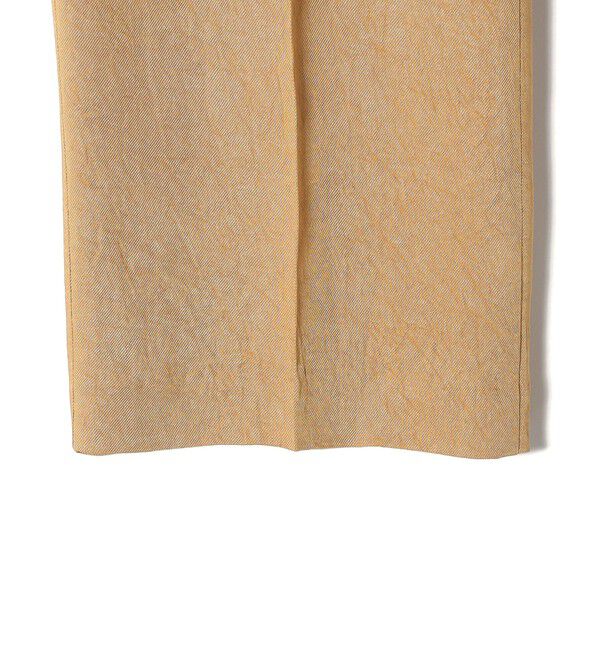 SHIPS for women「〈接触冷感/吸水速乾〉アセテート ワッシャー ウエスト デザイン パンツ」|スラックス|