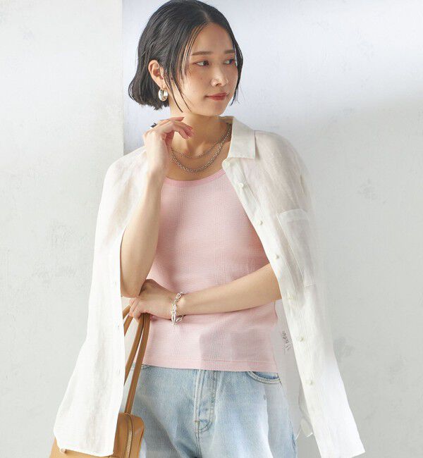 SHIPS for women「【SHIPS別注】〈洗濯機可能〉miller:タンクトップ」|タンクトップ|