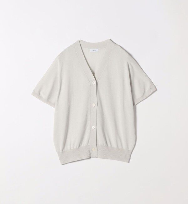 SHIPS any「《一部予約》SHIPS any:〈接触冷感/手洗い可能〉Vネック ドルマン ミディ カーディガン」|カーディガン|