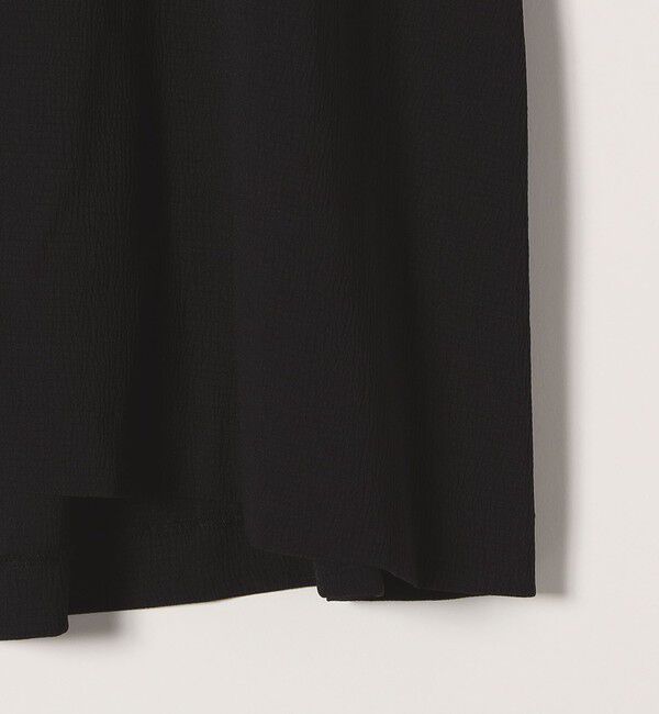 SHIPS any「《一部追加予約》【WEB限定】SHIPS any:〈洗濯機可能〉ラフ サテン フリルカラー ブラウス 26SS」|シャツ・ブラウス|