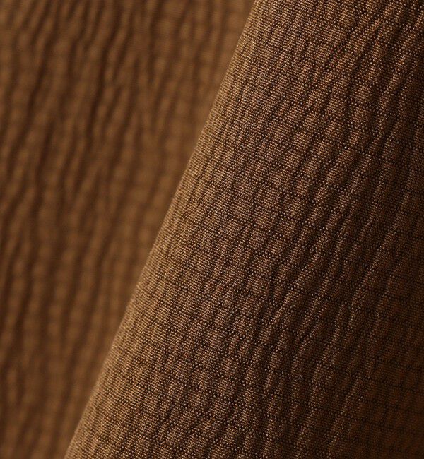 SHIPS any「《一部追加予約》【WEB限定】SHIPS any:〈洗濯機可能〉ラフ サテン フリルカラー ブラウス 26SS」|シャツ・ブラウス|