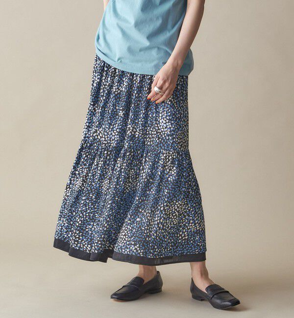 SHIPS for women「SHIPS NINE CASE:プリント スカート」|スカート|