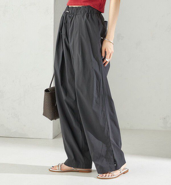 SHIPS for women「maroba:＜手洗い可能＞ドロスト ラッシュ パンツ」|その他|