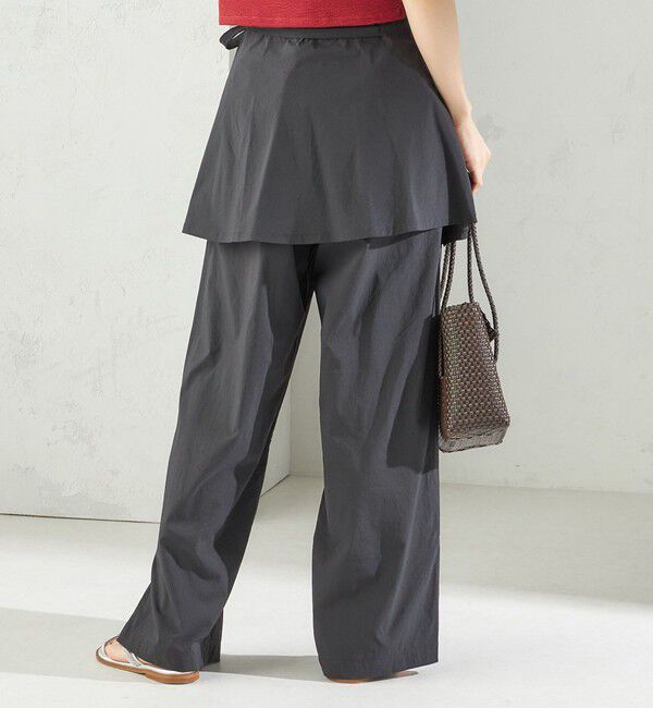 SHIPS for women「maroba:＜手洗い可能＞ドロスト ラッシュ パンツ」|その他|