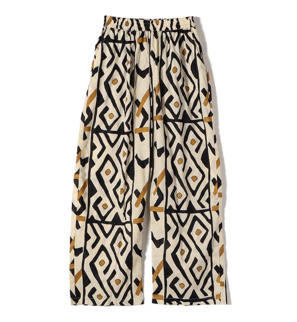 SHIPS for women「CIENNA:〈手洗い可能〉プリント イージー パンツ」|その他|