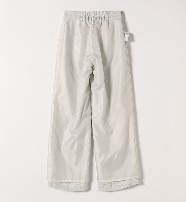 SHIPS any「SHIPS any:〈洗濯機可能〉ツイード ライク マリン パンツ［NAVY BLUE］」|スラックス|