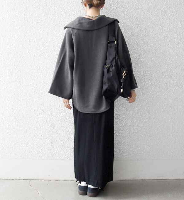 SHIPS any「SHIPS any:〈手洗い可能〉サカリバ スキッパー ビッグカラー プルオーバー」|Tシャツ・カットソー|