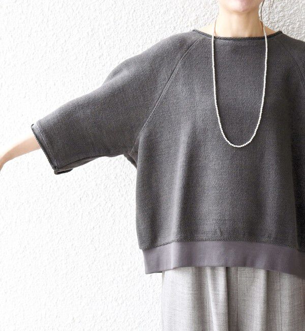 SHIPS any「SHIPS any:〈手洗い可能〉サカリバ ラグランスリーブ プルオーバー」|Tシャツ・カットソー|