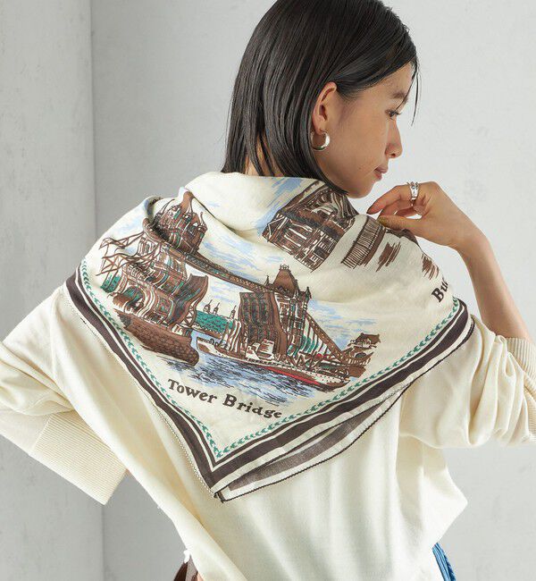 SHIPS for women「UHURU: レオパード / ロンドン ストール」|ストール|