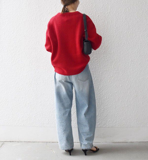 SHIPS any「SHIPS any:〈手洗い可能〉AQUA カシミヤ ミックス ハイネック ニット」|ニット・セーター|